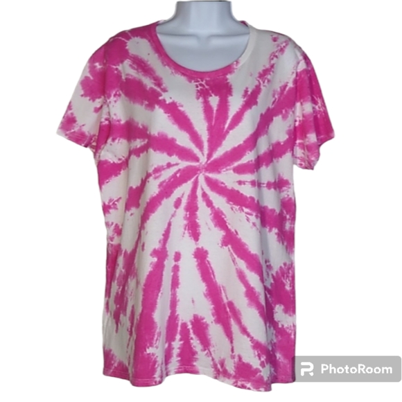 Gildan Tops - Women's Tie Dye S/S T-shirt 2XL